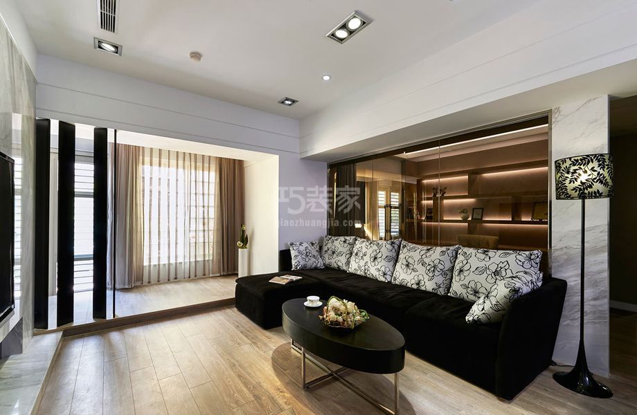 -石景山140平米简约风格设计方案