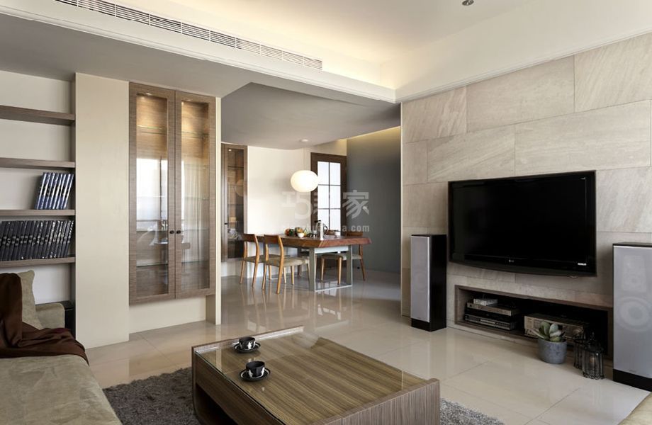 -志新北里90平米简约风格设计方案