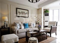 财智会馆100平美式风格设计方案