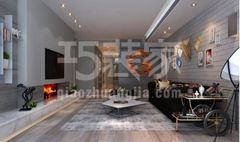 百万庄家园110平混搭风格设计方案