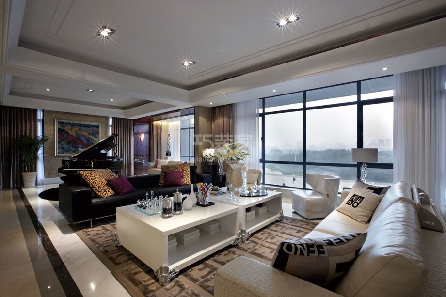 竹溪园150平欧式风格设计案例