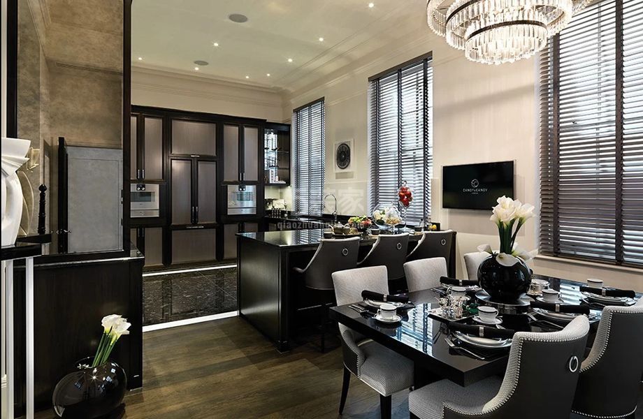 -天润320平米新古典简欧风格设计方案