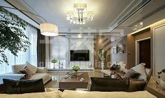 现代城115平简约风格设计方案