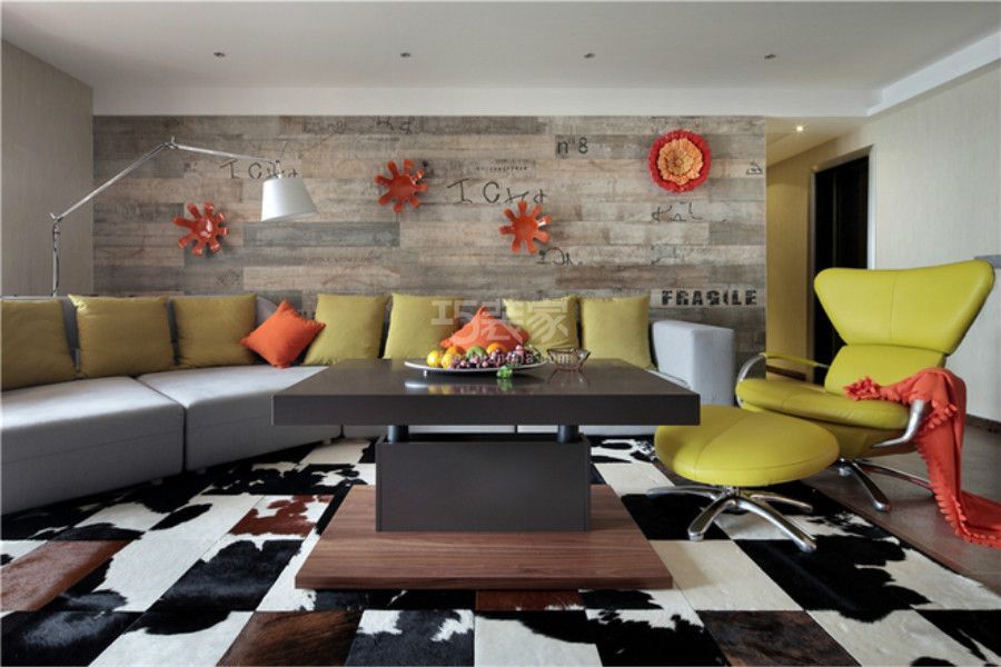 -光大花园120平米北欧风格设计方案