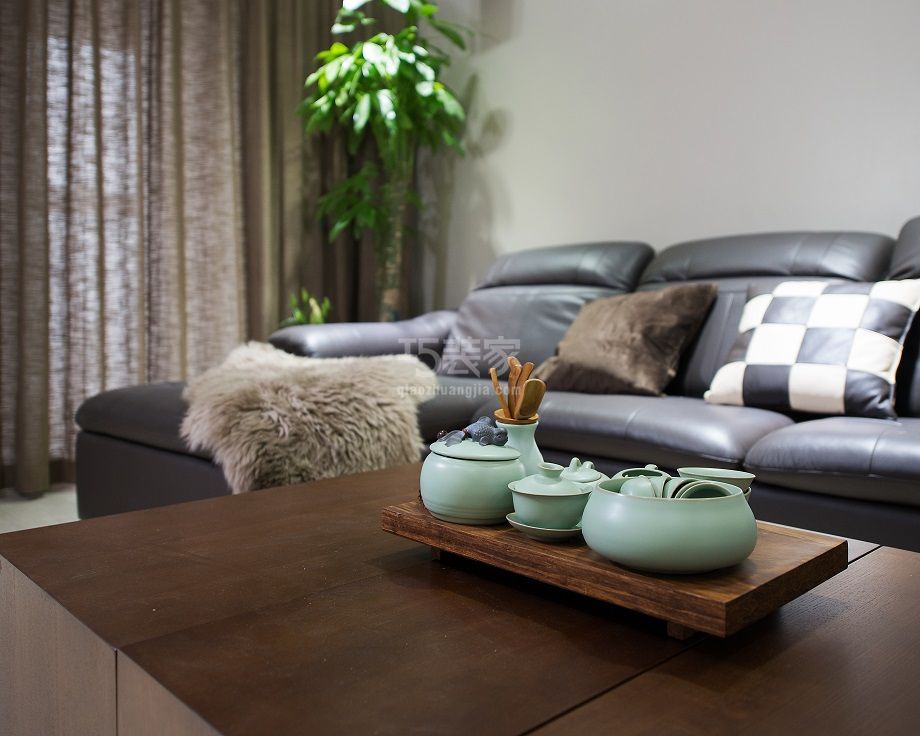 -西局玉园小区80平简约风格设计方案