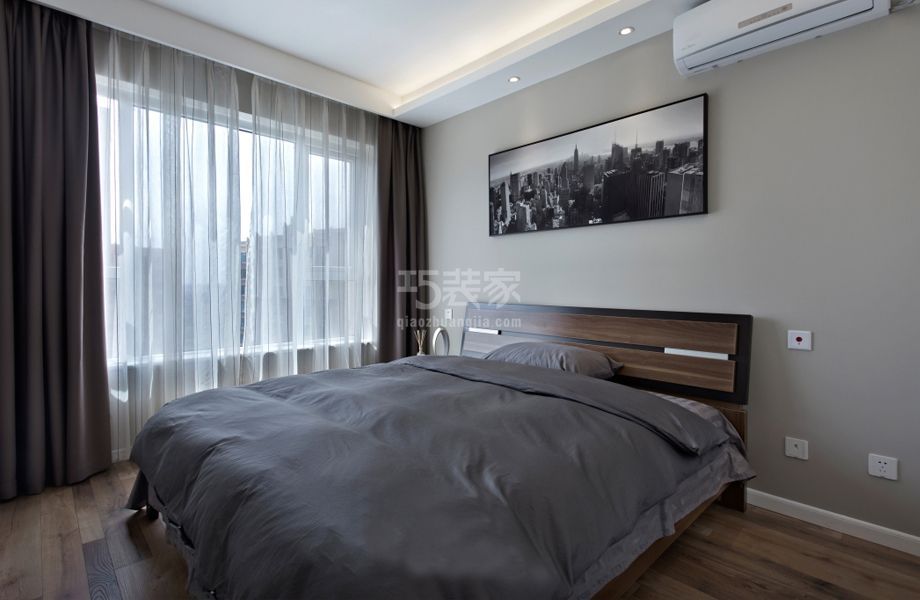 主卧-今日家园120平米现代简约风格设计方案