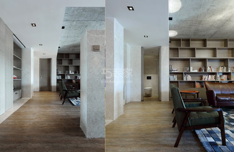 客厅-玉桃园120平米现代简约风格设计方案