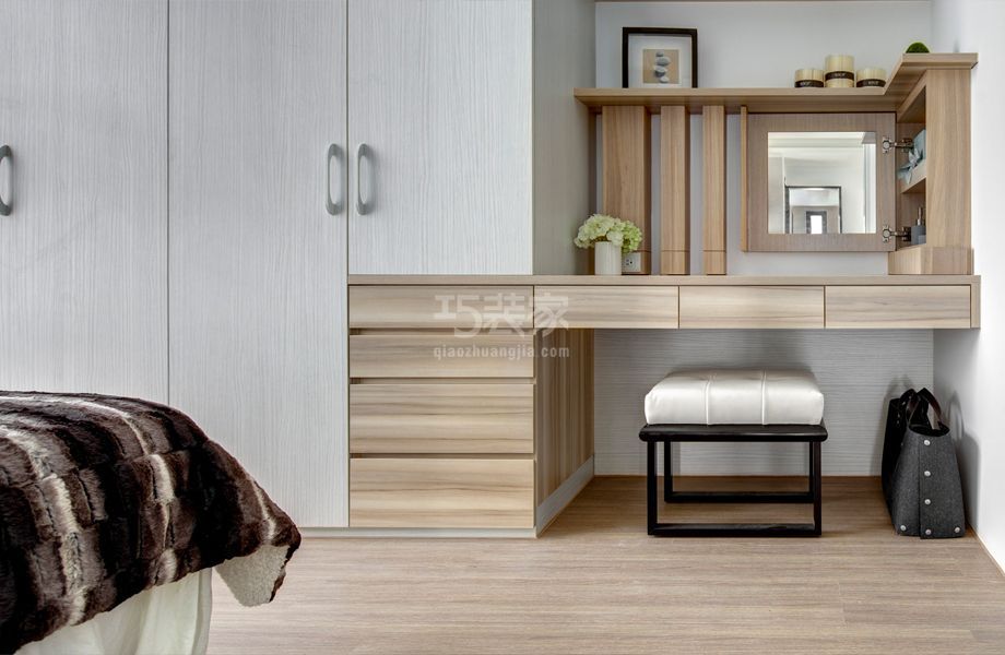 次卧-首开缇香郡120平米北欧风格设计方案