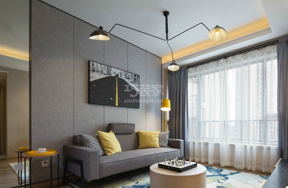 客厅-天通苑中苑120平米欧式风格设计方案