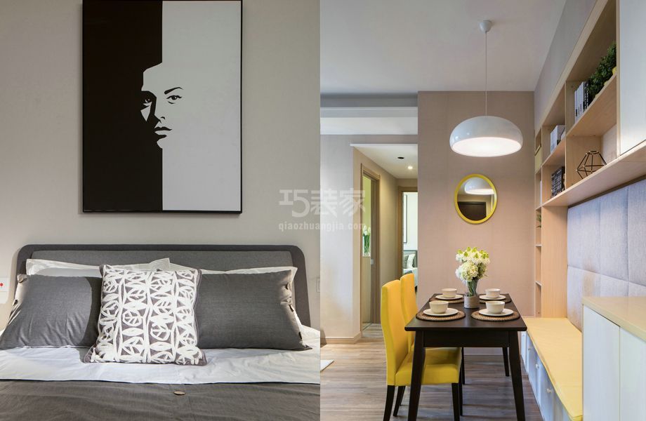 卧室及餐厅-天通苑中苑120平米欧式风格设计方案