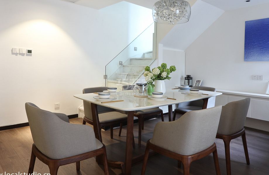 餐厅-海德公园58平米现代简约风格设计方案