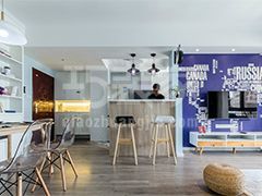 万象新天110平米美式风格设计方案