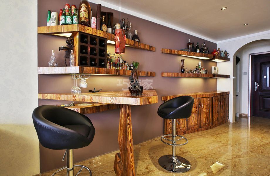 -朝阳区康泉小区130平混搭风格设计方案