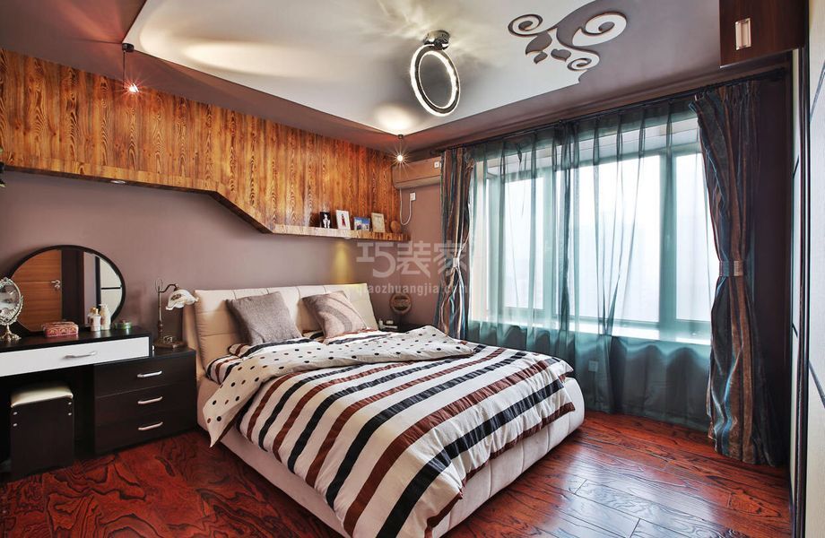 -朝阳区康泉小区130平混搭风格设计方案