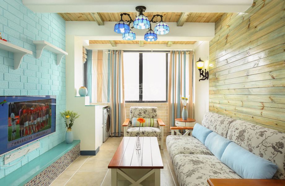 -东城区百荣嘉园55平混搭风格设计方案