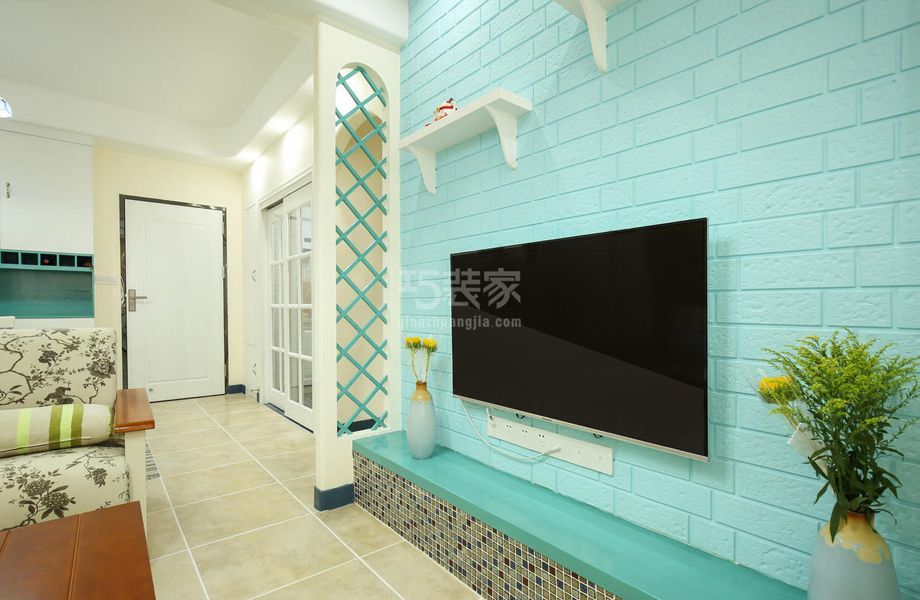 -东城区百荣嘉园55平混搭风格设计方案