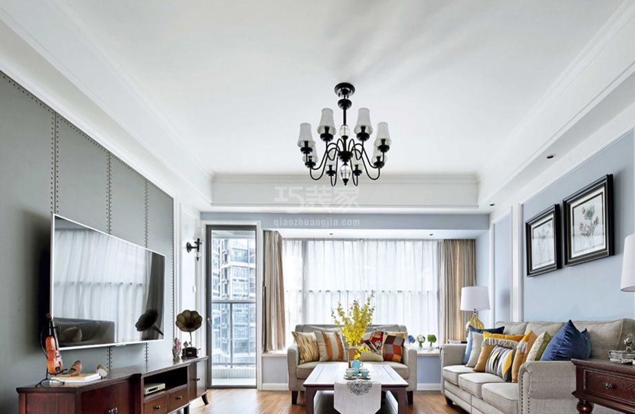 世茂奥临120㎡现代简约风格案例