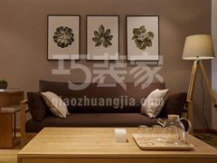 西城区鸭子桥北里110平日式风格设计方案