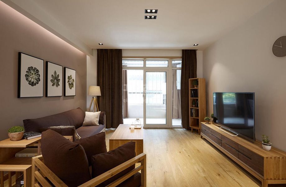 -西城区鸭子桥北里110平日式风格设计方案