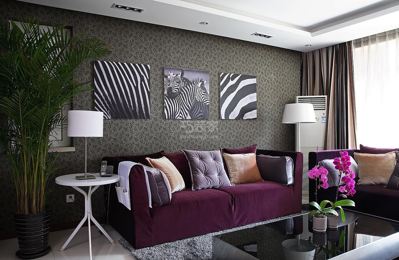 -万博苑100㎡现代简约设计方案