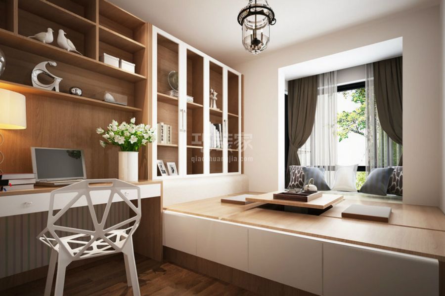 东升园130平米简约风格设计方案