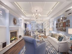 泰欣苑103平米地中海设计方案