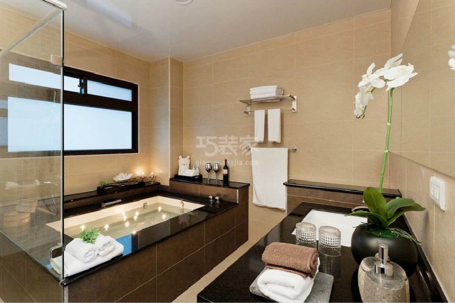 -莱镇香格里130平米简约风格设计方案