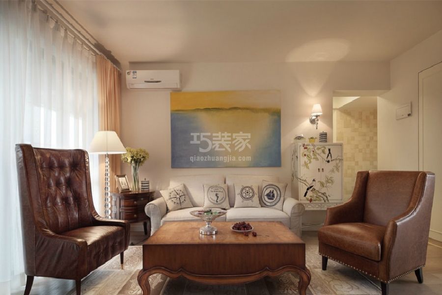 保福寺小区120平米简约风格设计方案