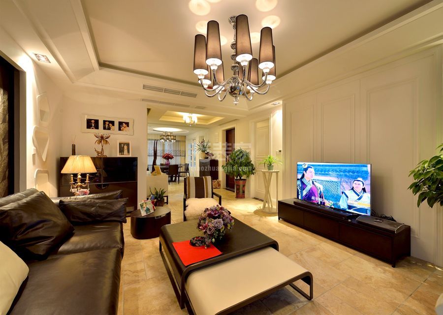 听涛雅苑139平米简约风格设计方案