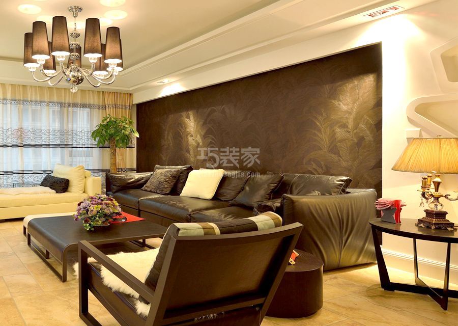 听涛雅苑139平米简约风格设计方案