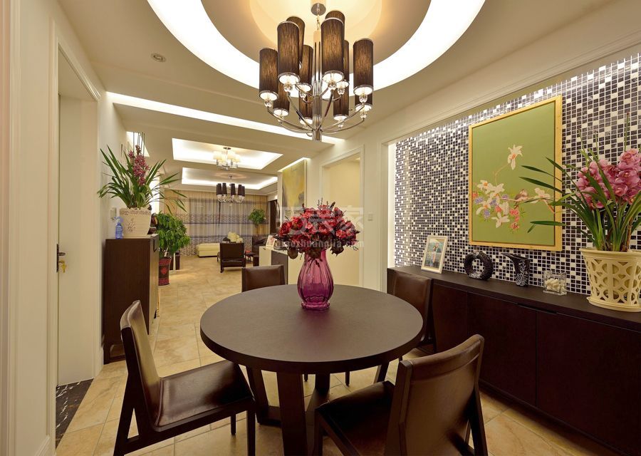 听涛雅苑139平米简约风格设计方案