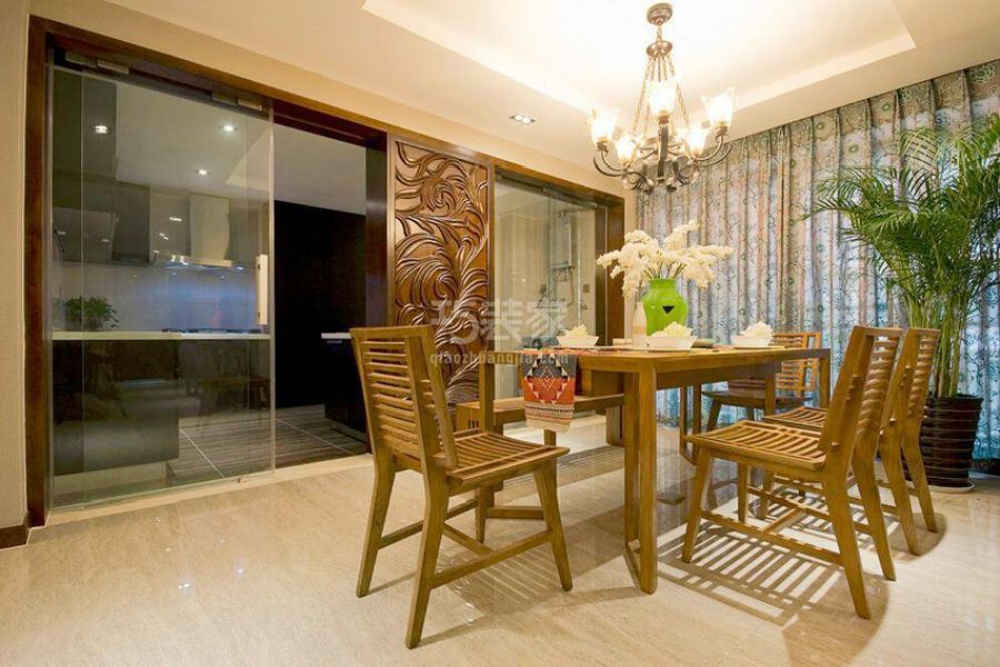 -韦伯豪庄园120平米简约风格设计方案