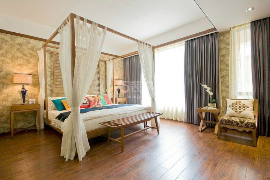 -韦伯豪庄园120平米简约风格设计方案