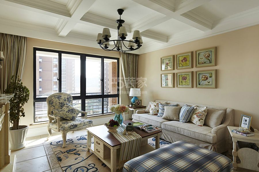 橙色时代140平米美式风格设计方案