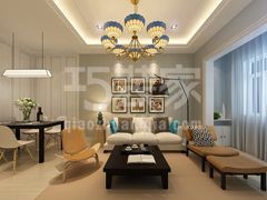 远洋新天地89平米简约设计方案