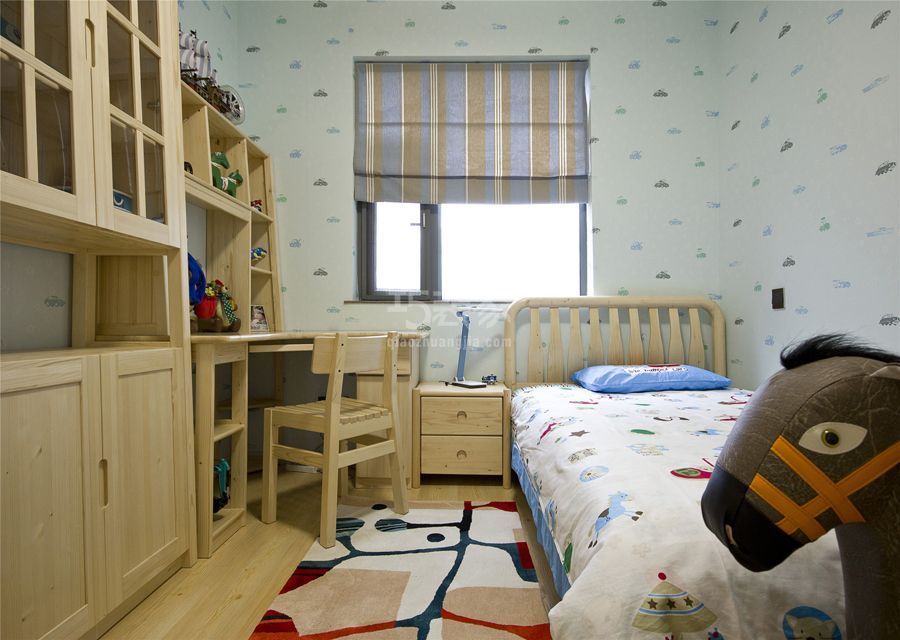 儿童房-新城国际公寓147平米简约风格设计方案