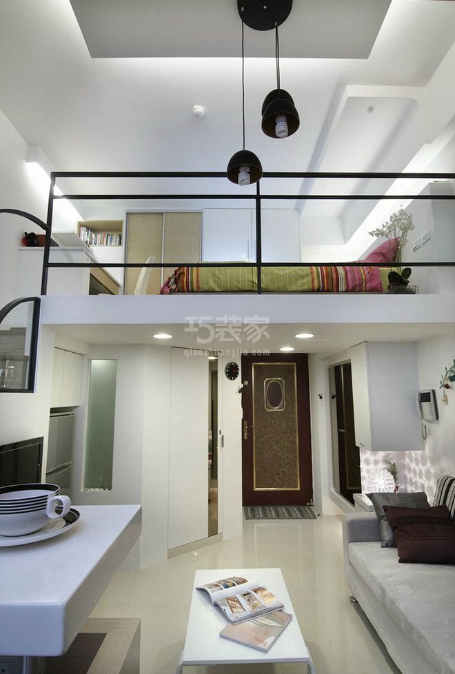 -天润33平现代简约风格设计方案