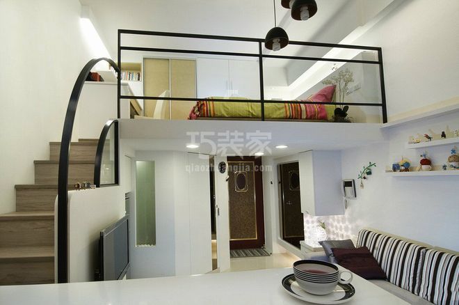 -天润33平现代简约风格设计方案