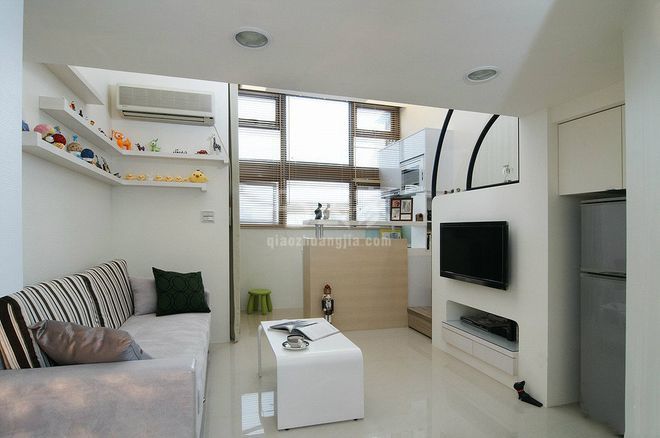 -天润33平现代简约风格设计方案