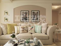 天通苑110平米美式简约风格设计方案