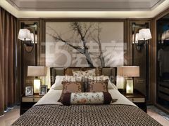 向军南里80平中式风格设计案例