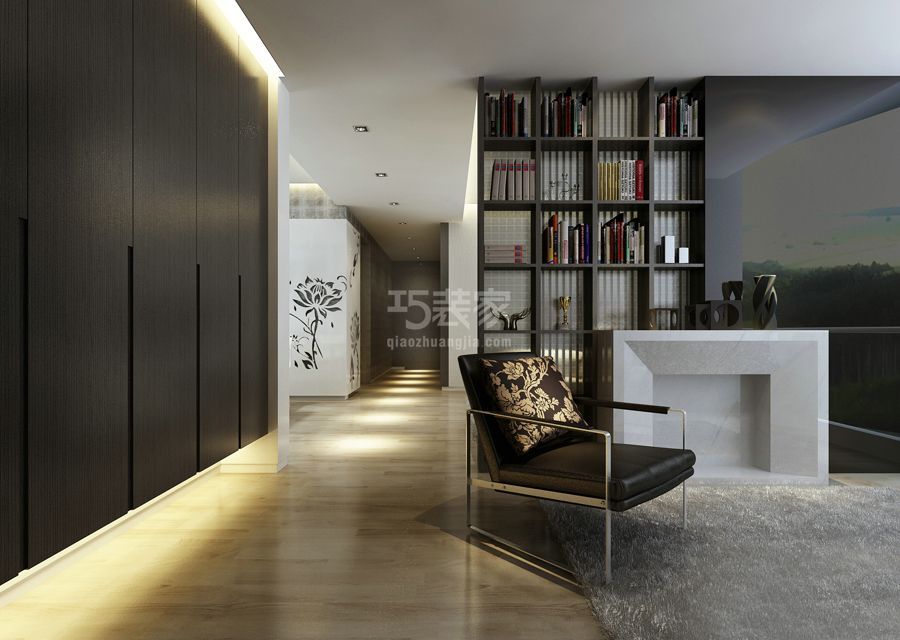 客厅-宜春里125平米简约风格设计方案