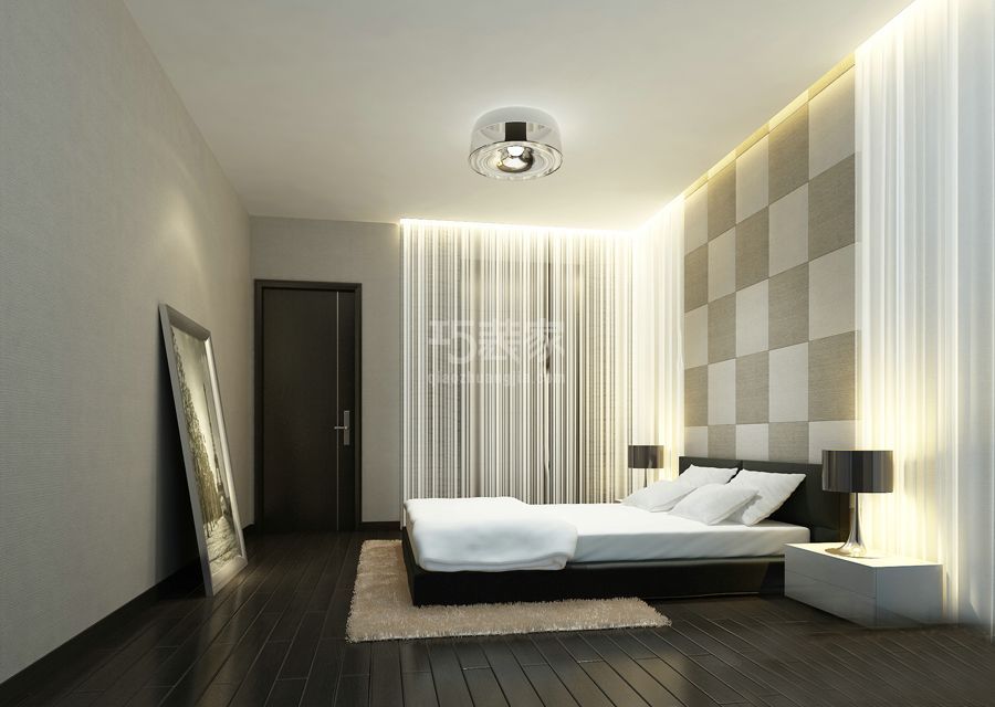 卧室-宜春里125平米简约风格设计方案