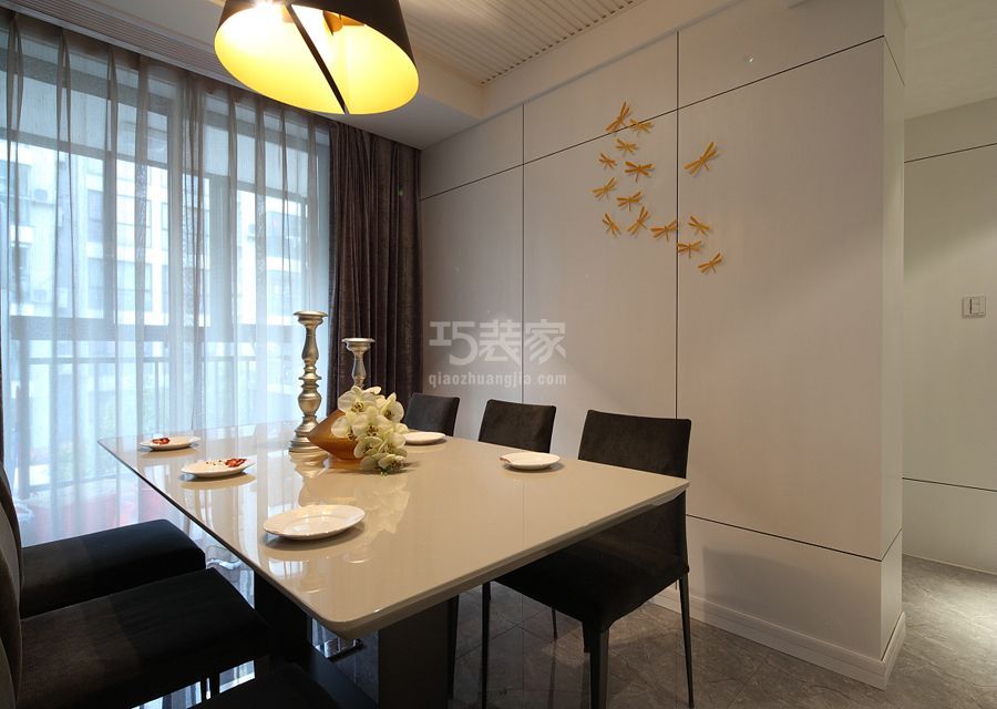 餐厅-东恒时代148平米简约风格设计方案