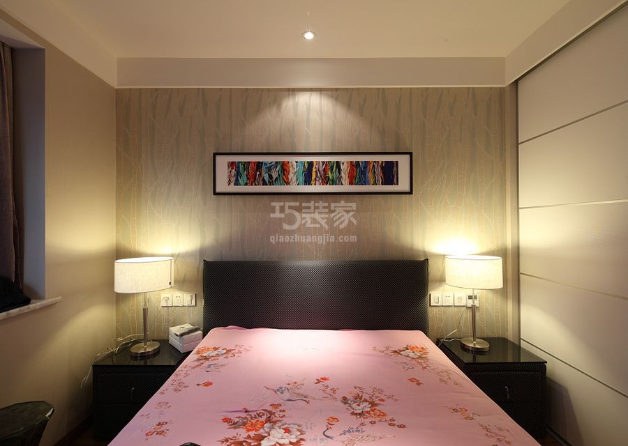 卧室-东恒时代148平米简约风格设计方案