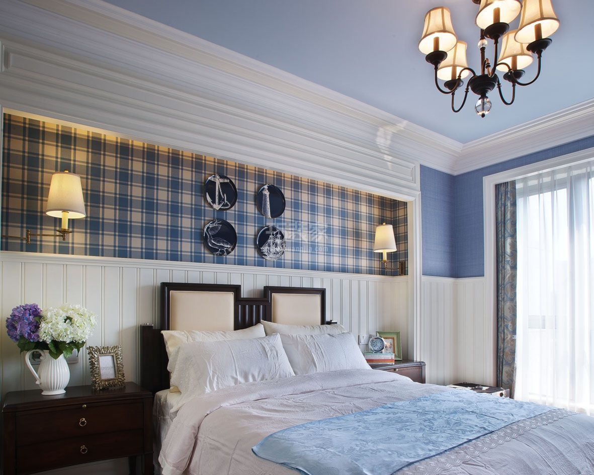 卧室-金星园148平米简欧风格设计方案