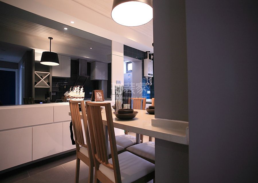 餐厅-云景西里123平米简约风格设计方案