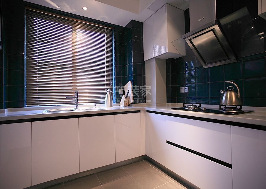 厨房-云景西里123平米简约风格设计方案