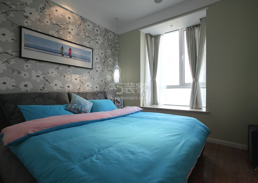 卧室-首座御园97平米简约风格设计方案