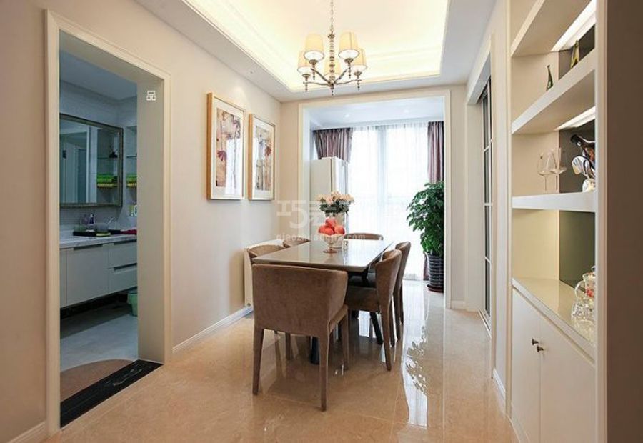 -怡海花园恒泰园80现代简约风格设计案例